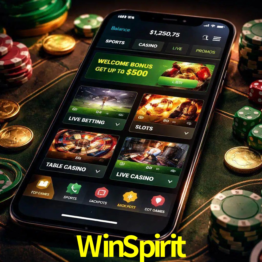 Diseño de juegos móviles WinSpirit para usuarios en México
